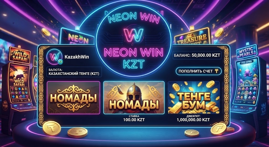 Neon Win казино в тенге