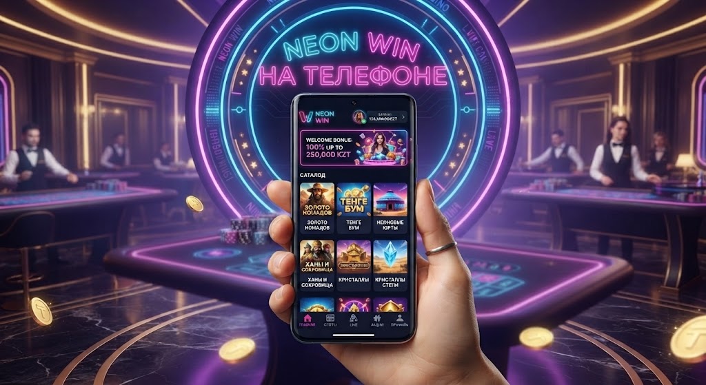 Neon Win на телефоне