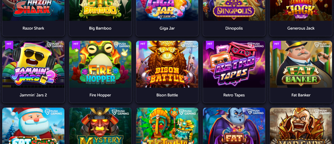Где играть в Push Gaming в России: казино и слоты провайдера