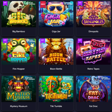 Где играть в Push Gaming в России: казино и слоты провайдера